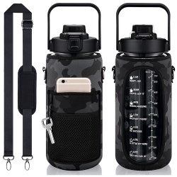 Hot Sale Neoprene Water Bottle Phone Cover Water Bottle Sleeve Carrier Water Bottle Holder