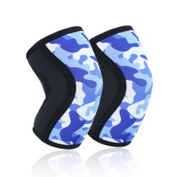 High Quality CR 7mm Neoprene Knee Sleeve Support and Compression Knee Brace for Powerlifting