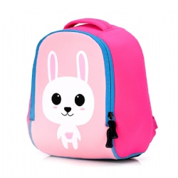 Cute Cartoon Kids School Bags Neoprene Girls Boys Children Kindergarten Shoulders Backpack