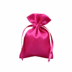 Top Selling Jewelry Gift Drawstring Pouch Wig Hair Bundle Packaging Custom Satin Bags