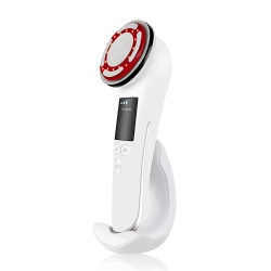 Hot Sale Skin Care High Vibration Deep Clean Facial Massager EMS Face Lifting Machine Hot Cold Pulse Beauty Device